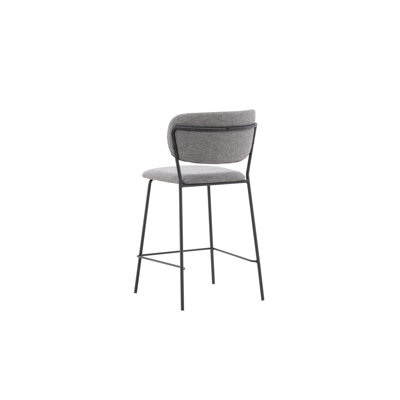 Haven Counter Stool with Solid Wood Frame