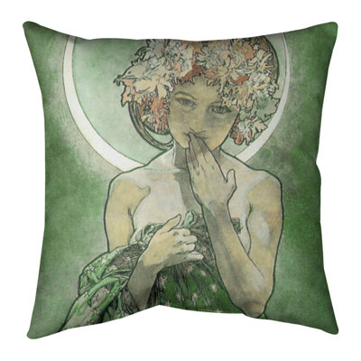 Coussin Alphonse Mucha
