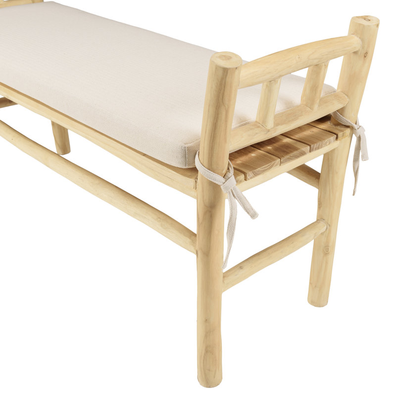 Cafferkey Solid Wood Bench