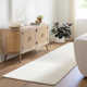 Crowe Wool Light Beige Performance  Area Rug