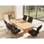  High-Back Executive Black Bonded Leather Chair