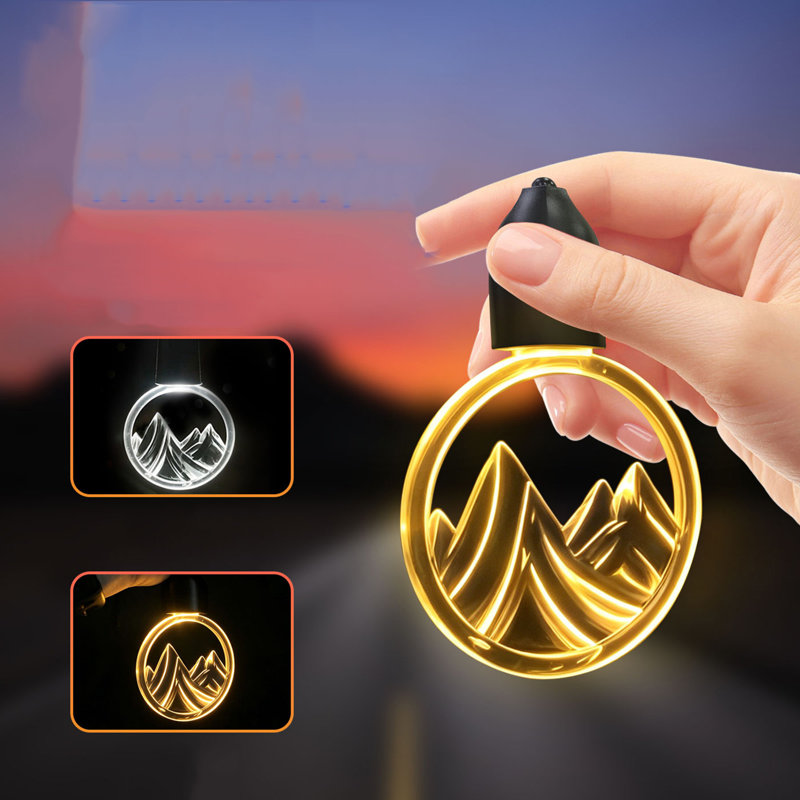 Accessoire de décoration intérieure pour voiture Mini Ins Light