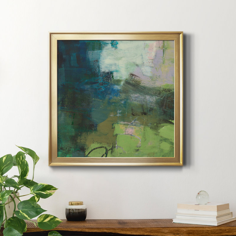 Pierre sur mesure VI-Premium, reproduction encadrée - prête à être accrochée, H 26,5 po x l 26,5 po x P 1,5 po, Pas de tapis