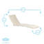 Resol - Master Sun Lounger & Cushion-1629801798
