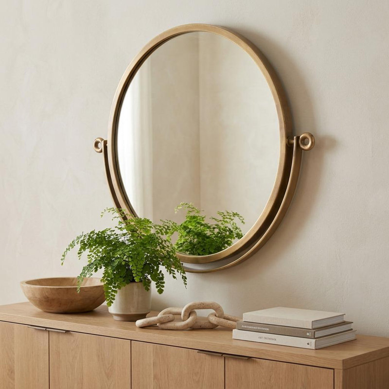 Miroir doré