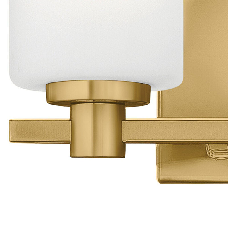 Hinkley Karlie Bathroom Vanity Light, Lacquered Brass
