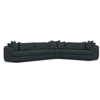Jules Fabric 4 Pc Sectional