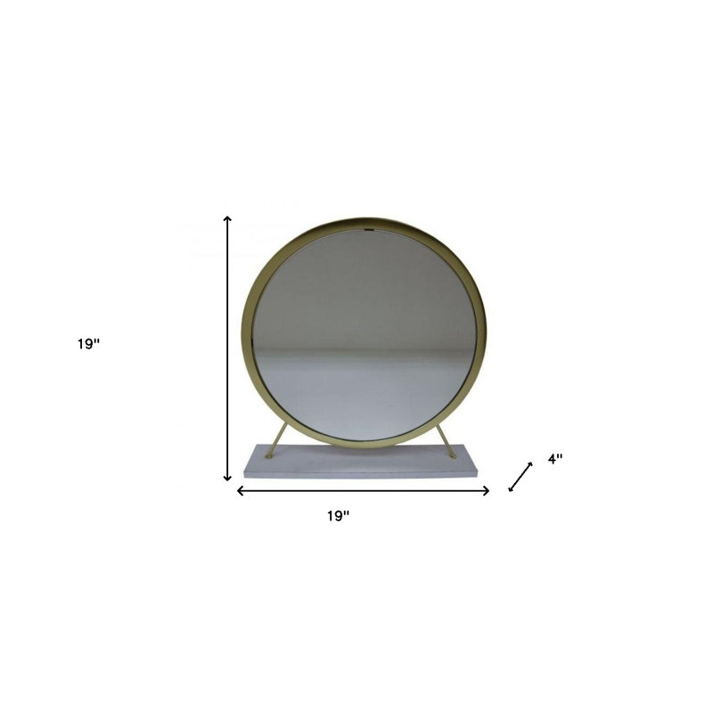 Miroir autoportant 19 po