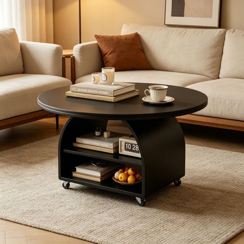 Hotwells, Noir, Couleur unie, H 19,68 po x L 27,55 po x l 27,55 po