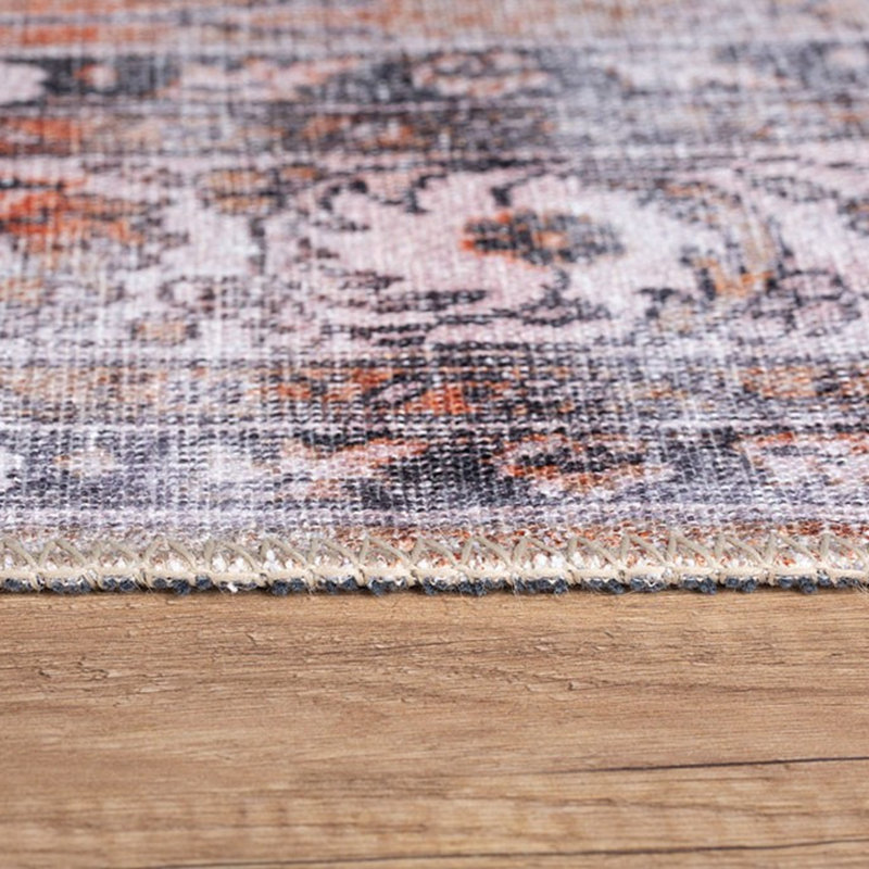 Luxurious Machine Washable Carpet, 100% Polyester, 7.5 x 10.8 Feet | Pile Height: 0.2 Inches, 1850 g/m² | Recycled Poly Cotton Underside, Easy Care, Perfect for Living Room & Bedroom, Soft & Durable Design