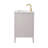 Bilroy 30'' Single Sink Bathroom Vanity with Engineered Stone Top-97008194