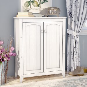 August Grove® Solid Wood Accent Cabinet & Reviews | Wayfair