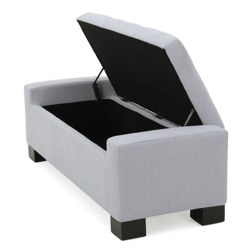 GUERNSEY OTTOMAN, Gris clair