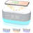 3 In 1 Sound Machine Alarm Clock& Wireless Charger Soothing White Noise Bluetooth Music Relaxation & Customized Sleep-Wake Routine