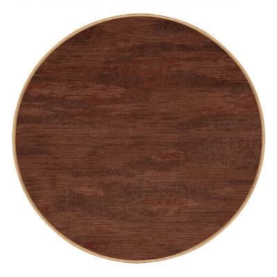 Machine Washable Abstract Brown Area Rug