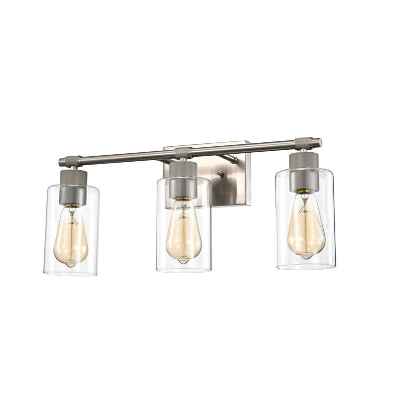 Bowerman 3 - Light Vanity Light, Brushed Nickel