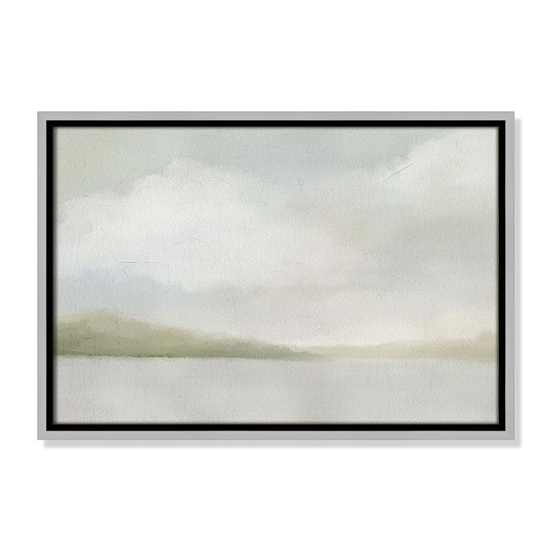 Queensland " A Tranquil Morning ", 13.5" H x 19.5" W, Silver