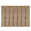 Elina 7 Door Manufactured Wood Wardrobe-99234201-99234202