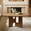 Table basse ronde en bois