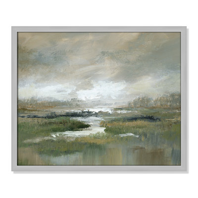 «Misty Inlet» par Nan - reproduction de cadre photo simple