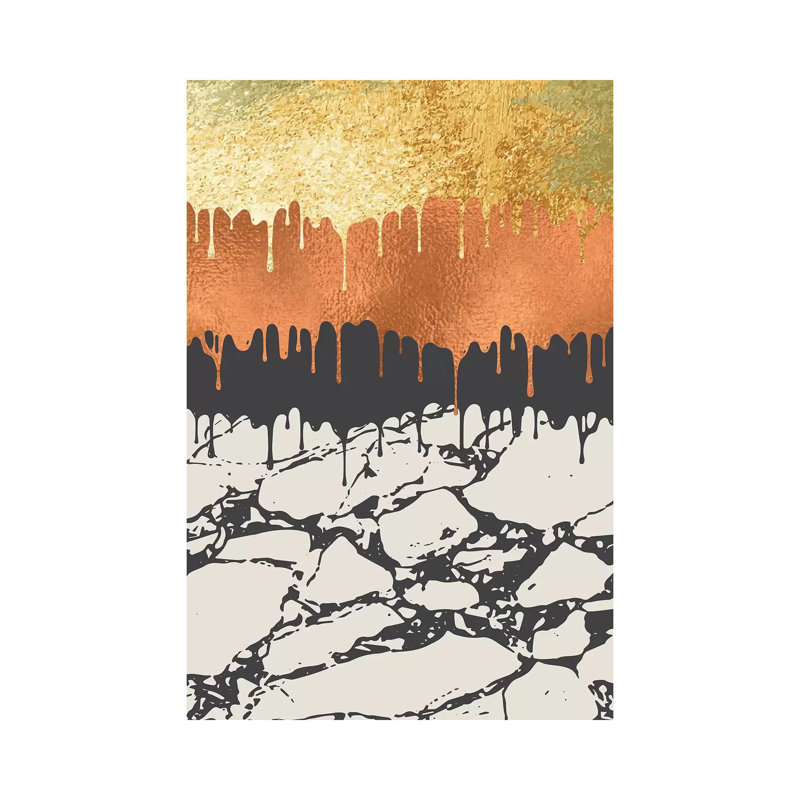 Melting Autumn Colors by Lisa Whitebutton - Wrapped Canvas Gallery-Wrapped Canvas Giclée, 20.32 cm H x 30.48 cm W