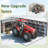 12 ft. W x 18 ft. D Large Outdoor Metal Shed, All-Steel Construction with Windows and Lockable Doors