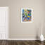 « Citrons bleus » de Charline, sur papier encadré, par Charline Print-91291666-91291671