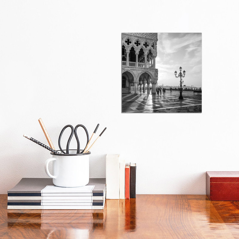 Early Morning - Venice by Nigel Snape - Wrapped Canvas Gallery-Wrapped Canvas Giclée, 30.48 cm H x 30.48 cm W