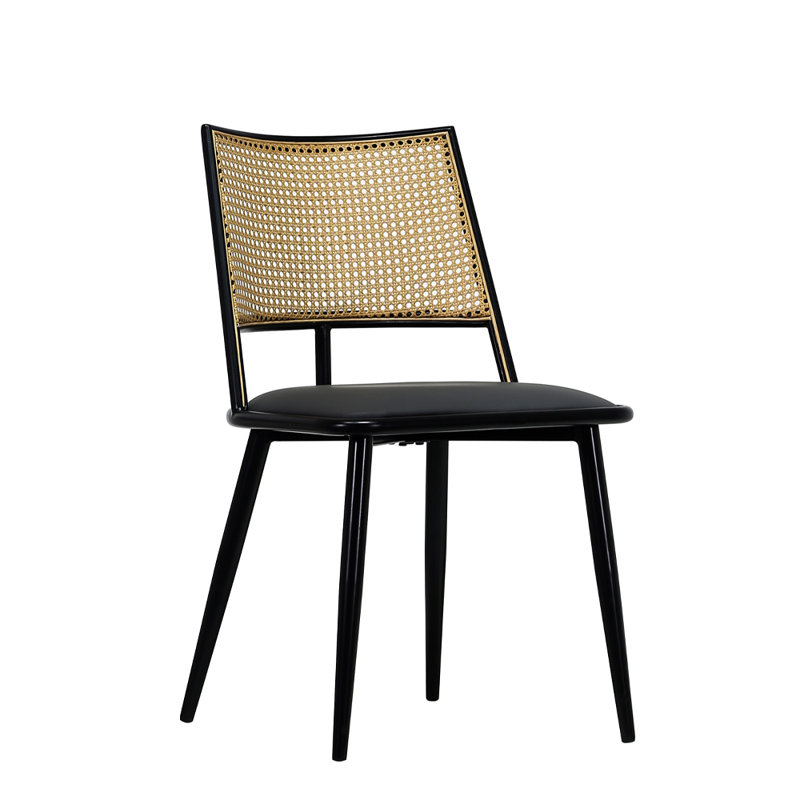 2 Charlanda Dining Chairs, Black, Black