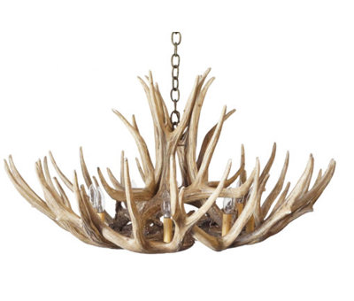 Lustre géométrique 8 lumières unique/à l’état Agnes