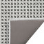 Tapis de toilette rectangulaire antidérapant et absorbant à motif croisé-1206966889-1206966900