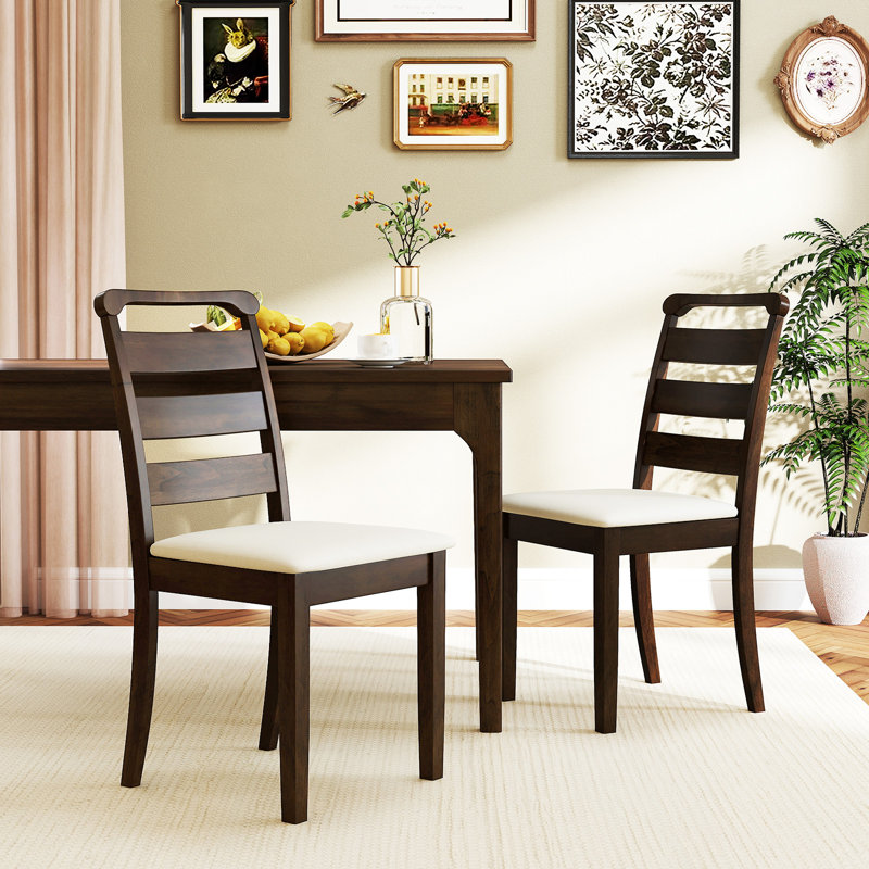 47cm H Upholstered Side Chair in White