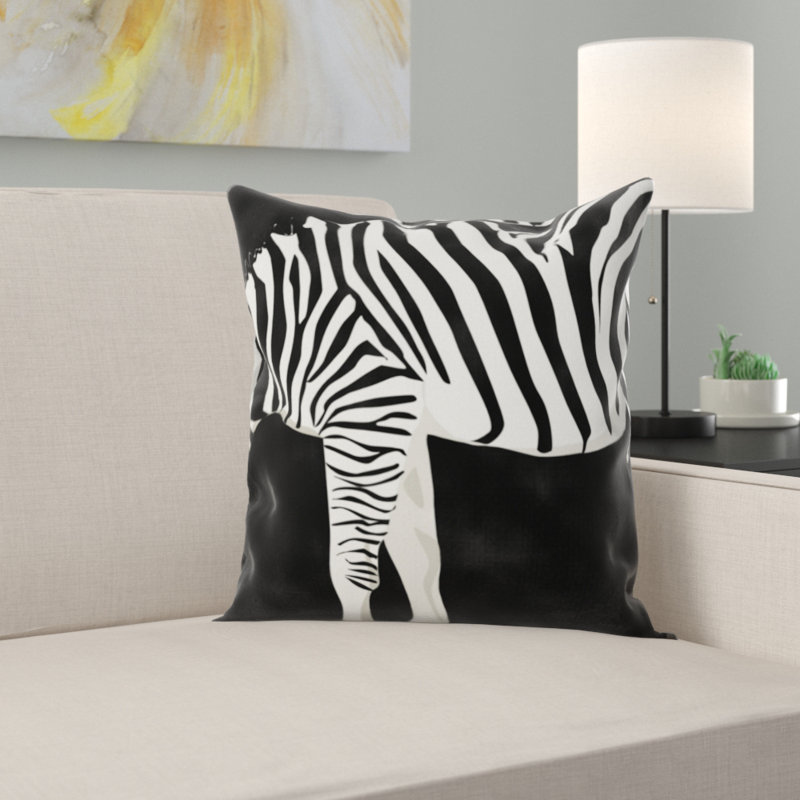 Coussin zèbre