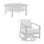 Abalone 2 - Person Patio Conversation Sets with Cushions