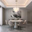 Hyler - Brushed Brass Finish - Wispy White Murano Style Glass Shade-1600704464-1600704466