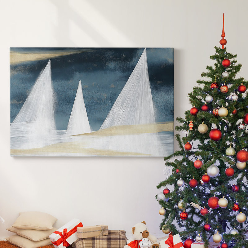 Christmas Holiday Arts - Toile tendue avec châssis, H 16 po x l 24 po