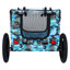 Remorque de vélo robuste pliable pour animaux avec roues tout-terrain de 16 po - Universal Cargo Dog Cargo Carrier