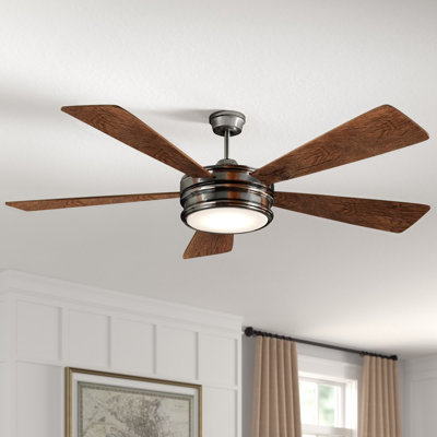 Braxton 52'' Ceiling Fan with LED Lights
