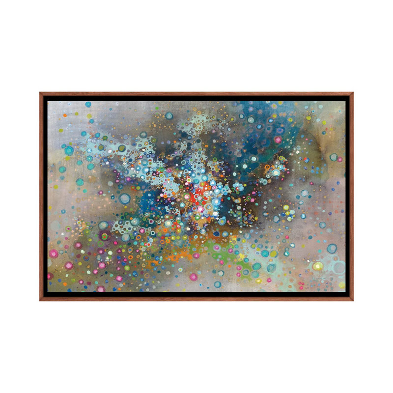 « Andromeda » par Danhui nai, reproduction d’art, H 26 po x l 40 po x 1,5 po, Toile avec cadre en bois classique