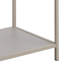 Barbuto 185cm H x 77cm W Metal Standard Bookcase