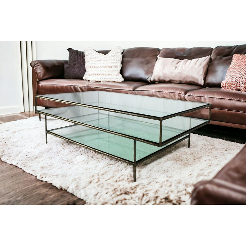 Glass Top Coffee Table