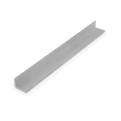 Outwater Industries Extruded Aluminum Angle Alu888-M Mill Finish 1/2 Inch X 3/4 Inch X 1/16 Inch Aluminum Angle Moulding (Pack Of 3)