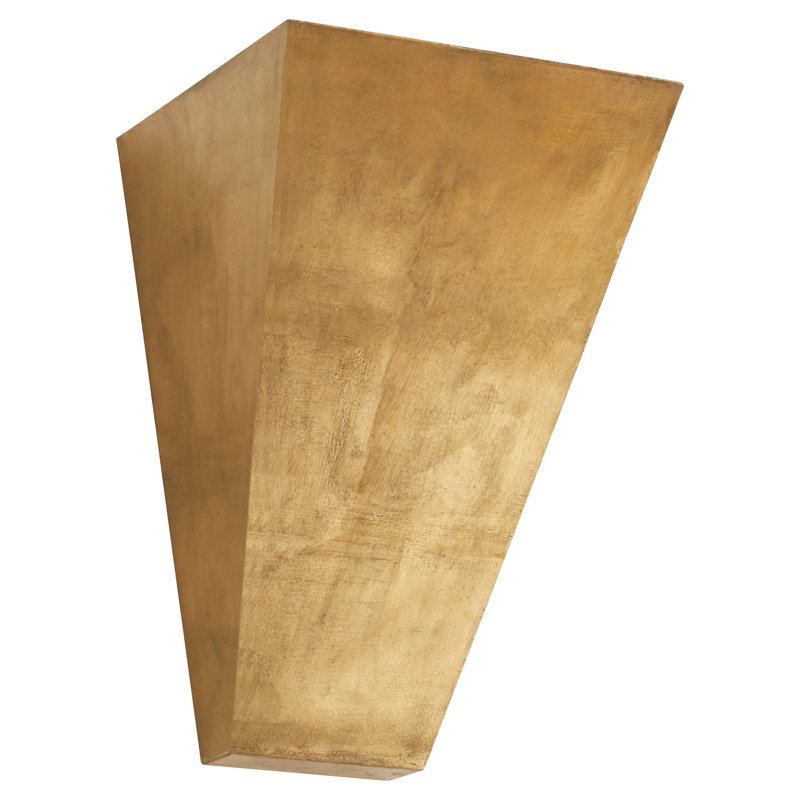 Doro Triangle Iron Accent Shelf, 12" H x 8" W x 8" D