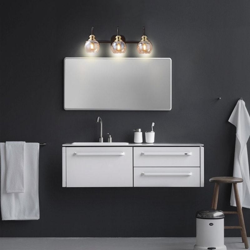 Meuble-lavabo noir mat Felder, 3