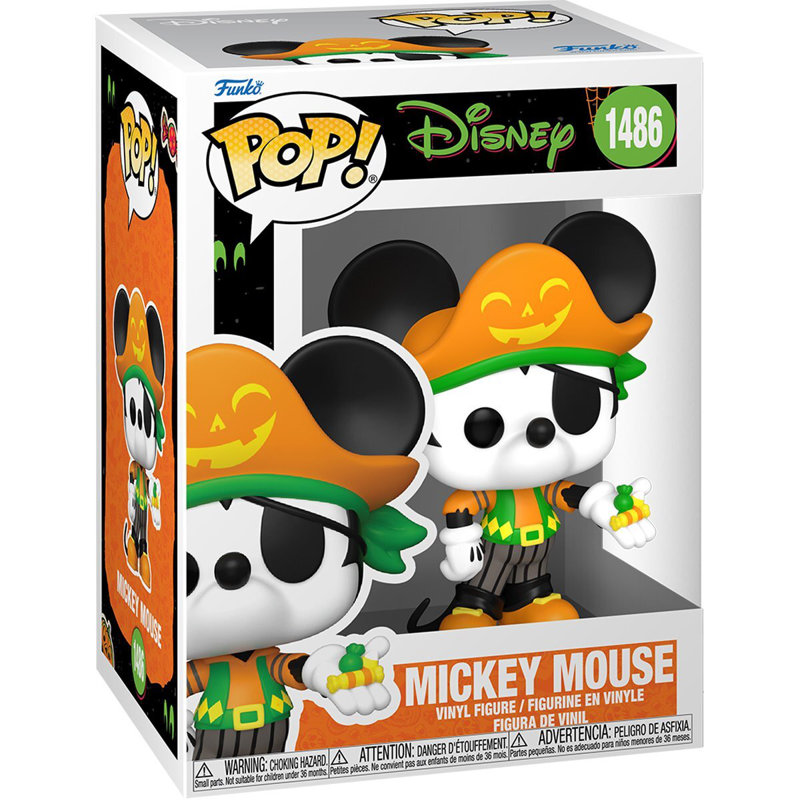 Funko Pop! Disney - Halloween - Mickey Mouse pirate # 1486