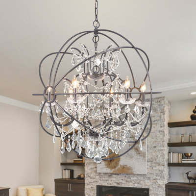 Cearbhall 6 - Light Globe Chandelier