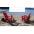 POLYWOOD Palm Coast Ultimate Adirondack with Hideaway Ottoman-11114375