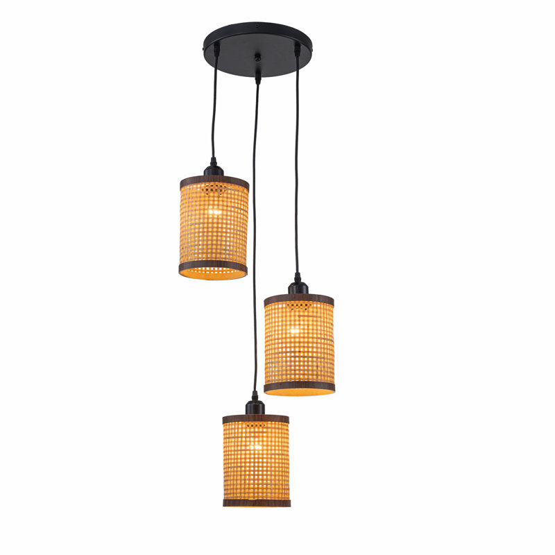 3-Light Multi Pendant Modern Farmhouse Ceiling Light