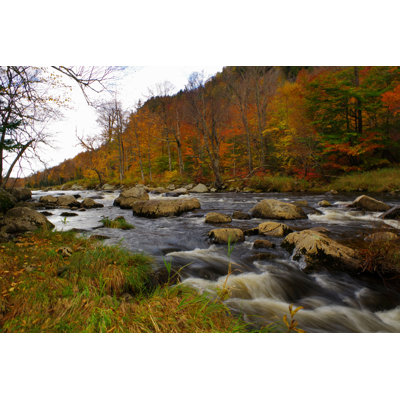 Adirondack Mountains - Wrapped Canvas Photograph