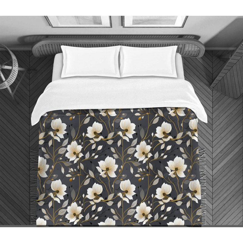 Floral Anola Comforter, Queen Comforter